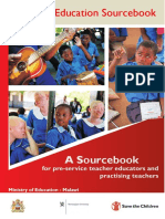 Inclusive Education Sourcebook. A Sourcebook For Pre Service Teacher Educators and Practising Teachers