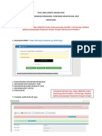 Tata Cara Update Aplikasi Hfis Untuk Perpanjangan Kerjasama Puskesmas Wilayah Kab. Nias TAHUN 2022