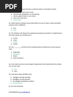 OSHA 30 Construction Final Test Answer Key | PDF | Occupational 