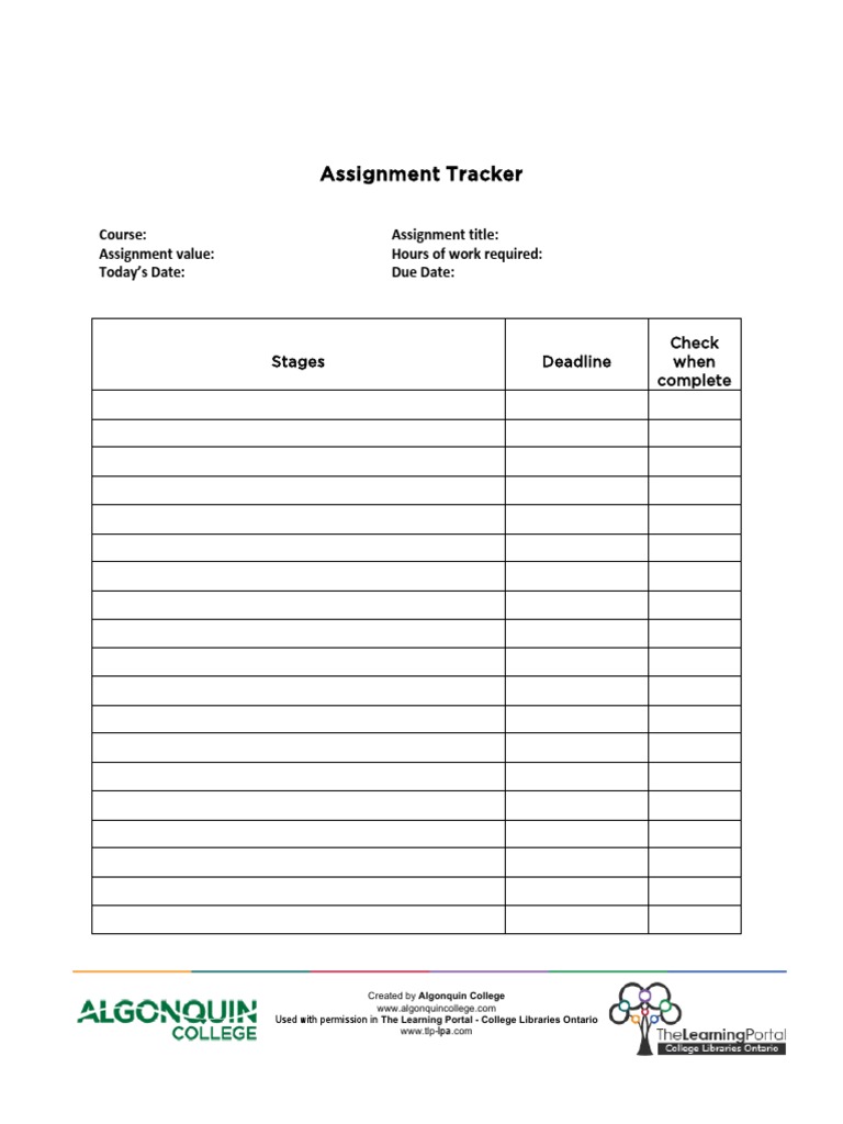 TLP - Test and Assignment Tracker | PDF