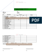 Equipment Check List Report (Monthly) Asphalt Cutter::::::: Condition