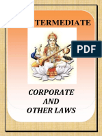 CA INTERMEDIATE CORPORATE AND OTHER LAWS EXAM