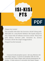 KISI-KISI PTS KELAS 7