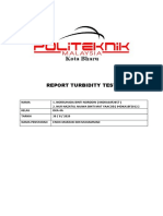 Report Turbidity Test