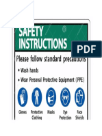 Print - Ppe - A4 Only