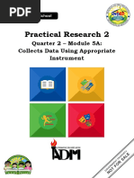 pr2 - q2 - Mod5a - Collecting Data Using Appropriate Instrument Edited 2