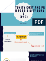 Opportunity Cost and PPC