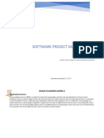 Software Project Management: Topics