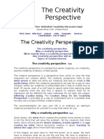 The Creativity Perspective