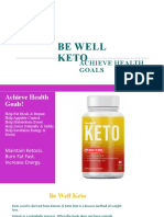 Be Well Keto: Achieve Health Goals