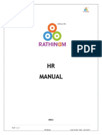 HR Manual: Index
