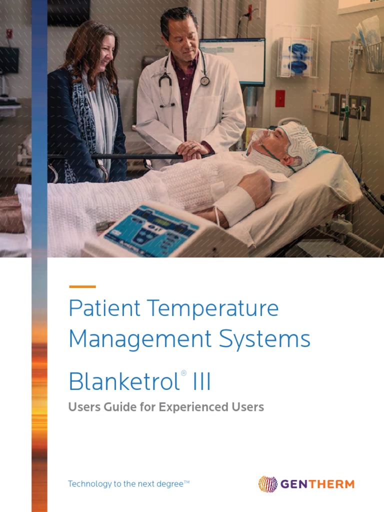 Blanketrol III UserGuide 99217 WEB PDF Water Fever