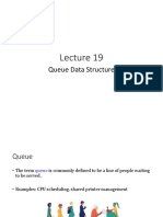 Lecture 19 Queue