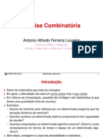 Análise Combinatória