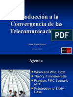 Introducción A La Convergencia de Las Telecomunicaciones