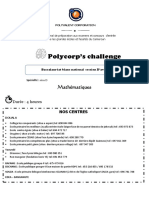 Polycorp's Challenge: Mathématiques