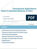 Fuel Cells in Aeronautical Applications Need of Dedicated Balance of Plant