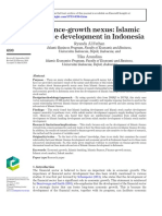 Finance-Growth Nexus: Islamic Finance Development in Indonesia