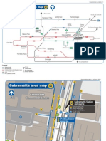 Cabramatta Bus Network Map: To City Via Granville