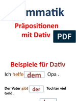 Der Dativ