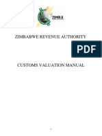 Customs Valuation Manual