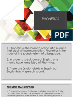Phonetics PPT