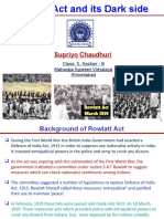 School Project Rowlatt Act
