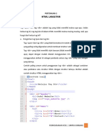 HTML Lanjutan