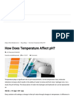 How Does Temperature Affect PH - Westlab
