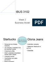 IBUS 3102: Week 2 Business Model