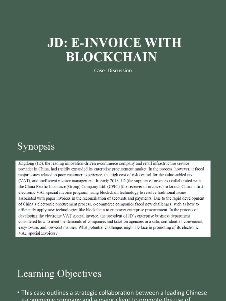 Blockchain E-Invoicing in E-Commerce | PDF | Databases | Computing