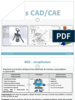 CAD CAE - Curs 5