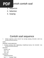 19+ Contoh Soal Algoritma Looping - Kumpulan Contoh Soal