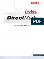 User Manual Directmark V4.3