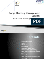 Cargo Heating MGT Service