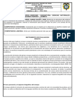 Instrumento Evaluacion Grado Undécimo Química Segundo Periodo