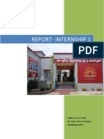 Internship and Teaching Practices by CURAJ Chhavi Gautam 2019imsbch032