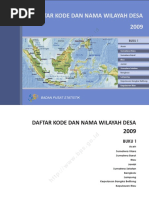Daftar Kode Wilayah Indonesia 2025 | PDF