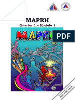 Mapeh Module 1