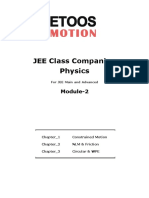 JEE Class Companion Physics: Module-2
