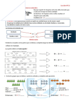 División exacta de números naturales