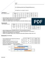 Série de TD N°3: Ordonnancement Avec Partage de Ressources: Objectif