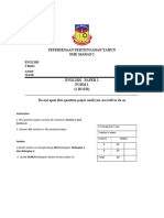 ENGLISH WRITING F1 Exercise