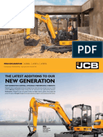 JCB50 - JCB51 - JCB55: Mini Excavator