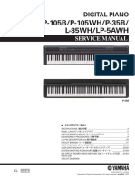 P-105B/P-105WH/P-35B/ L-85WH/LP-5AWH: Digital Piano