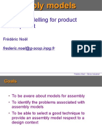 Product Modelling For Product Development: Frédéric Noël