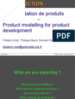 Représentation de Produits - Product Modelling For Product Development