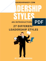 Leadership Styles Overview Ebook June 2021 Leadershipahoy