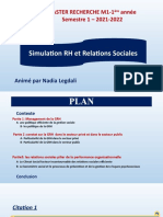 Simulation RH Et Relations Sociales