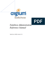 Switchvox Admin Referrence Manual